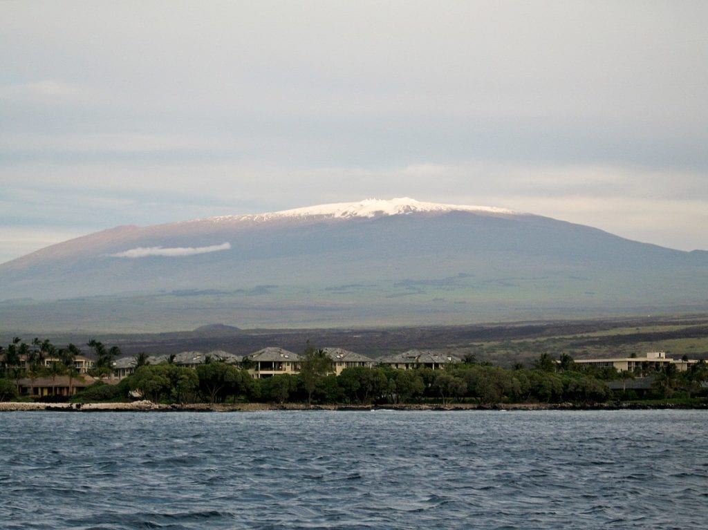 Mauna Kea, in Hawaii
